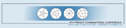 8th French Combinatorial Conference (8FCC)